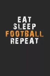 在飛比找博客來優惠-Eat Sleep Football Repeat Note