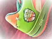 Greedy Genius #TheRootOfAllEvil shoes #SoBe size 9 sneakers #Deadstock DS #GN$