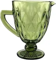 BRIGHTFUFU European Style Decorative Ice Bucket with Single Handle Capacity for Parties Bars Cafes and Restaurants for Ice Beer and Juice Serving Elegant Design