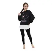 SAZAC (Sazak) Chromy Layer Sweat Pullover Black Ladies ML