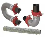 Hose 2" X 2"4 Ss Ffp Grooved W/74Fp