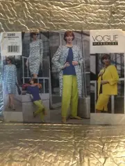 Vogue Pattern 2285 JACKET DRESS TOP SKIRT PANTS Petite Sz 14-18 Vtg New