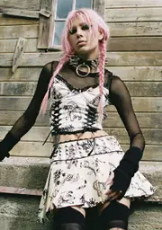 [Current Mood] Breaking Tradition Pleated Mini Skirt