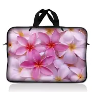 15.6 Inch Laptop Bag Sleeve Carry Case w Handle Macbook Notebook Acer Pink Bloom
