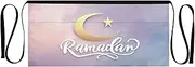 [Joitme] Ramadan Pink Apron Cooking with Pockets, Mens Cooking Apron, Waist Aprons for Women with Pockets, Ramadan Pink