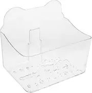 Yardenfun Wall Mounted Tissue Box Dispenser Minimalist Storage for Kitchen and Toilet Pet Material Versatile Holder for Tissues and Items Sleek Design Decor