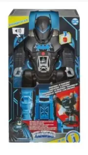 Imaginext DC Super Friends Bat-Tech Batbot Batman Playset with Lights & Sounds!