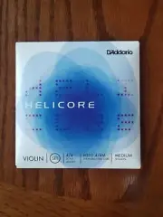 D'Addario Helicore 4/4 Violin H310 Medium String Set