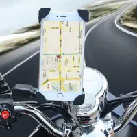 在飛比找樂天市場購物網優惠-後視鏡手機支架 360度摩托車手機支撐架 鷹爪機車導航支架G