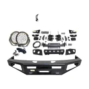 4X4FORCE Ultimate Guard No Loop Bullbar Lights for Nissan Navara D40 Thai 06-11