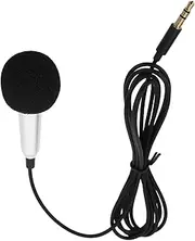 SECFOU Mini Metal Phone Microphone for Karaoke Live Streaming Plug Compatible Accessory Sturdy Metal Design for Enhanced Audio Performance for Creators