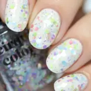 Cirque Colors Lullaby Nail Polish - Multicoloured Pastel Coloured Glitter Topper