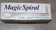 Vintage NOS garnishing tool Kitchen Magic Spiral Creates Spiral Original box
