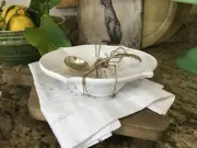 New Mud Pie SALSA DIP SET with Spoon - Serving Dish