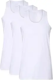 [ANZEE DISCOVER THE NEW YOU] ANZEE Men's Sleeveless Cotton Vests Soft Breathable Slim Fit Tank Top Comfortabe Classic Undershirt Activewear for Gym Sports & Casual Wear