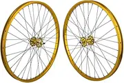 Bikes 26" BMX Wheelset - GOLD