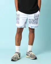 [CARRE] Carré Fragment Mesh Shorts White - Size 3XL 3XL White