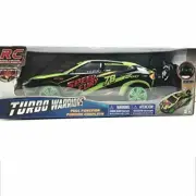 Grandex Turbo Warriors Green #78 Remote Control Fully Functional 27MHZ R/C Car