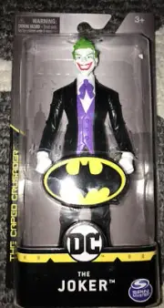DC The Caped Crusader THE JOKER Black Suit 5.5" 6058282 Action Figure NEW SEALED