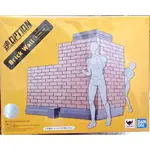 "全新現貨" 萬代 BANDAI 魂OPTION BRICK WALL 磚牆場景 棕 咖啡色 6吋 SHF 1/12