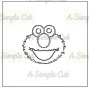 Elmo PYO Paint Your Own Stencil