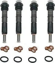 4X Fuel Injector 2856255 Compatible with Case Loader 440 440CT 450CT 465 580M 580N 586G 588G 0432133761