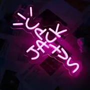 Pink Cactus Jack LED Neon Sign with Dimmable Art Wall Light Decoration