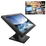 17" Touch Screen POS Point of Sale Monitor With Fully Adjustable Base 1280x1024