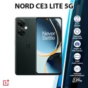 OnePlus Nord CE 3 Lite 5G Android Cell Phone (Grey, 8GB+256GB, Dual SIM, New)