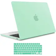 15 inch Air 2023 MacBook Air Matte Case A2941 M2 Chip Hard Shell Case Keyboard Cover Green