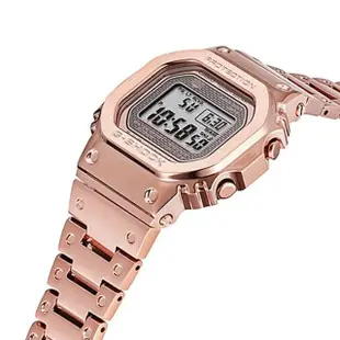 【CASIO 卡西歐】G-SHOCK 電波藍牙電子錶(GMW-B5000GD-4 玫瑰金49.3mm)