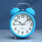 Double Bell Wake up Clock Mechanical Bedside Clock Ornament NightStand