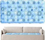 Cooling Bed Pad, Mattress Cooler Chill Pad for Bed, Breathable Soft Foldable Cooling Pad for RV Sofa Dorm Camping, Protector Cover Bedding Accessories