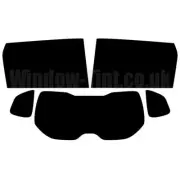 For Nissan X-Trail 14-21 Pre Cut Window Tint Kit 20% Dark Rear Car Tinting Film