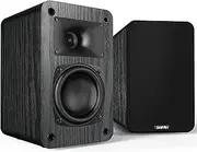 Saiyin Passive Bookshelf Speakers, 2-Way Passive Speakers, 3.5" Woofer & Silk Horn Tweeter, 60Hz Bass for Home/Office/Theater Pair (Needs Amplifier or Receiver to Operate)