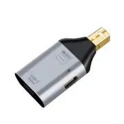 4K USB C To DP/HDMI-compatible/Mini DP Converter Ype C To Thunderbolt 3 Adapter