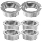 6 Pcs Lamp Shade Rings Parts for Repair Light Socket Replacement