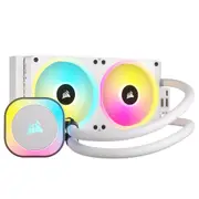 Corsair iCUE Link H100i RGB 240mm AIO CPU Cooler White