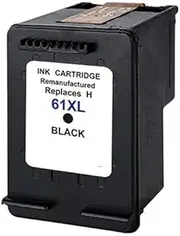 EXTRAPRINT Remanufactured Ink Cartridge Replacement for HP 61XL 61 XL High Yield Black Inkjet for HP Deskjet 1010 1510 3050 1050 2510 2540 Envy 4500 4504 5530 Officejet 2620 4630 Printer