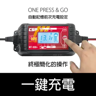 【CSP】MT600+ Smart battery charger lead-acid 6V / 12V Vehicle