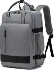 Large Travel Backpack, 40L Carry On Airline Flight Note: Color Is Blue