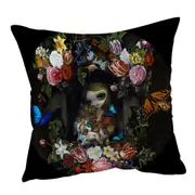 Fine Art Etreinte de Papillons Hug of Butterflies Cushion Cover