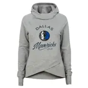 Outerstuff NBA Youth Girls (7-16) Dallas Mavericks The Bridge Funnel Neck Hoodie