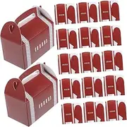 TOKIDNY 18pcs Boxes Sports Themed present Box Rugby present Boxes Candy Boxes Rugby Birthday Decoration Boxes for present Party Favor Boxes Paper Bags Party Boxes Paper Boxes with Handles