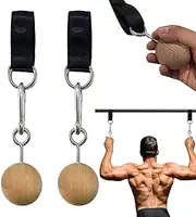Pull Up Ball Grip, Rock Climbing Strength Trainer Hold Grips, Non-Cracking Multipurpose Portable Grip Pull Up Ball for Forearm Finger Biceps Back Workout Buniq