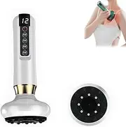 Bluile Cellulite Massager, Bluile Anti Cellulite Massager, Handheld Cellulite Massager, Rechargeable & Cordless Anti-Cellulite Massager, Bluile Cellulite Popper (Black Bian Stone,White)