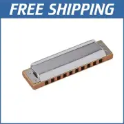 Classic Marine Band 1896 Harmonica - Key of C, Brass Reeds, Protective Case