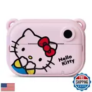Hello Kitty Instant Print Kids Digital Camera and Video Camcorder with Selfie