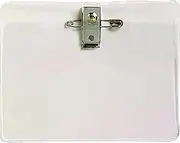 REXEL(R) Id Card Holder Large with Pin & Clip 113X84 10Pk