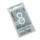 House Number Numeral Glass 140mm Letterbox Mailbox 0-9